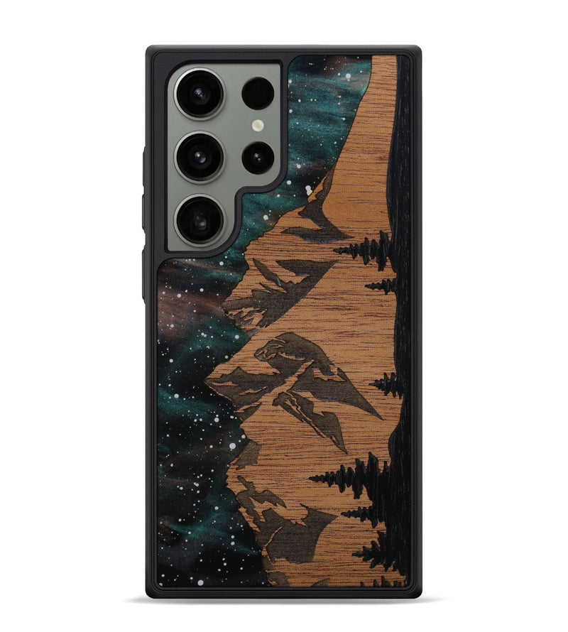 Galaxy S24 Ultra Wood Phone Case - Tetons (Terrain)