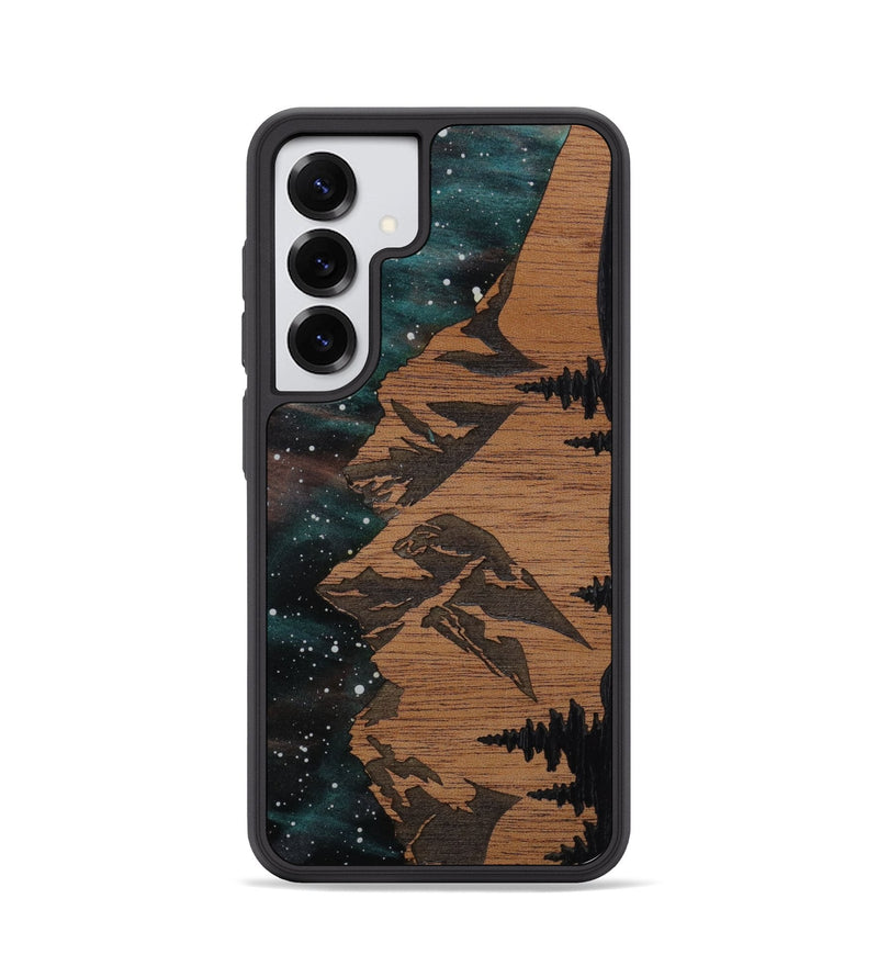 Galaxy S25 Wood Phone Case - Tetons (Terrain)