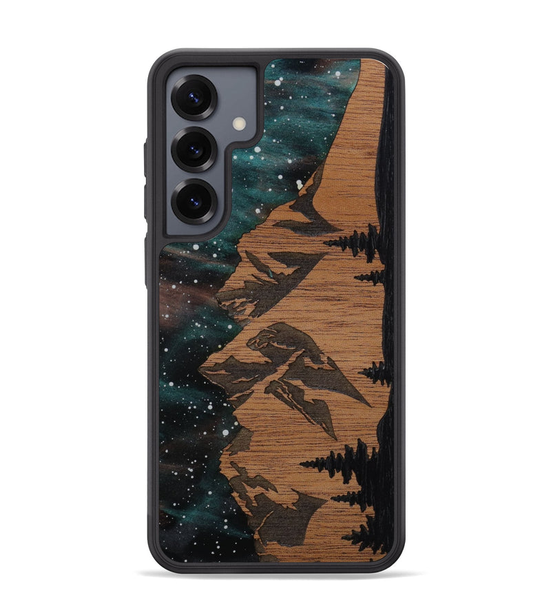 Galaxy S25 Plus Wood Phone Case - Tetons (Terrain)