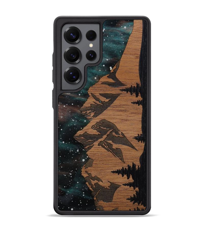 Galaxy S25 Ultra Wood Phone Case - Tetons (Terrain)
