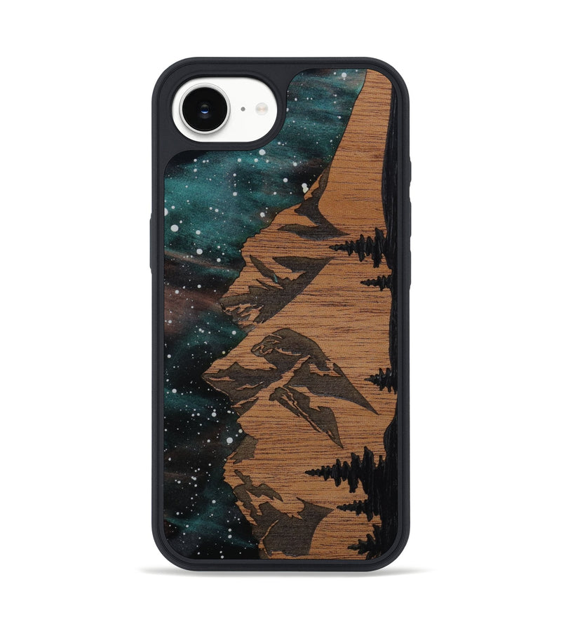 iPhone 16e Wood Phone Case - Tetons (Terrain)