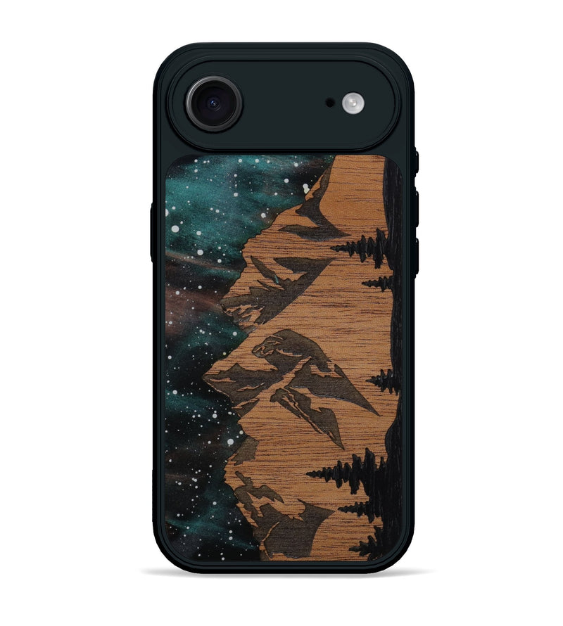iPhone 17 Air Wood Phone Case - Tetons (Terrain)