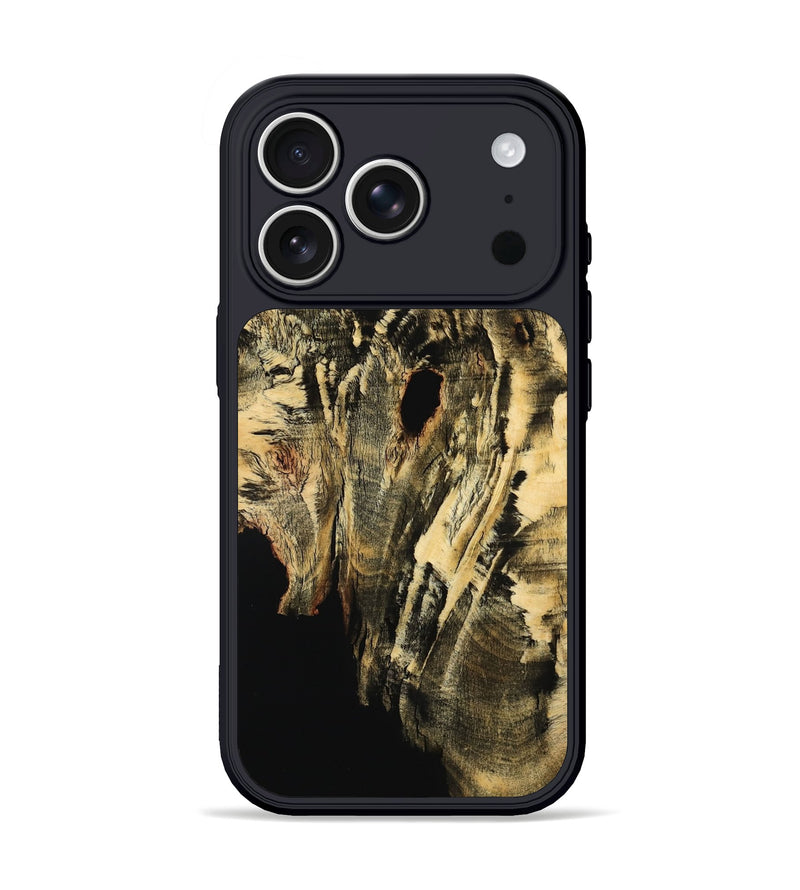 iPhone 17 Pro Wood Phone Case - Maybell (Wood Burl, 798021)