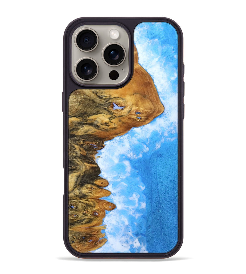 iPhone 16 Pro Max Wood Phone Case - Natalya (Coastal, 798063)