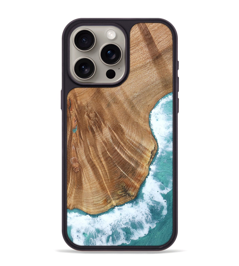 iPhone 15 Pro Max Wood Phone Case - Elva (Coastal, 798070)