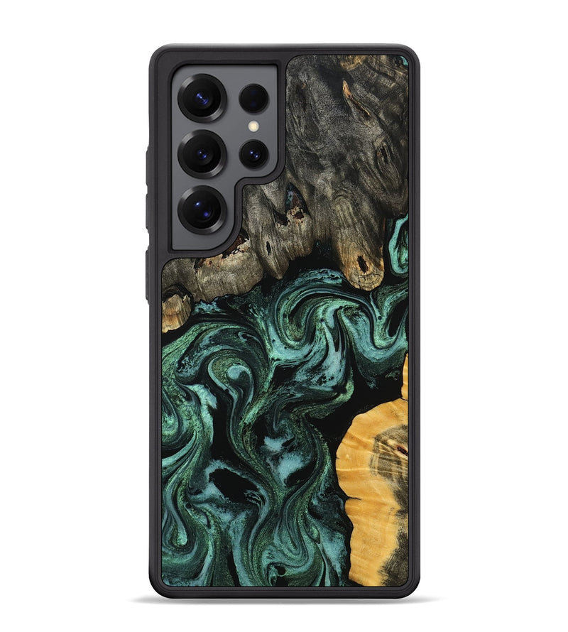 Galaxy S25 Ultra Wood Phone Case - Burt (Green, 798131)
