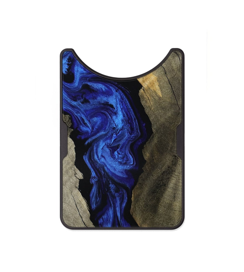 Alloy Wood Wallet - Cami (Blue, 798151)