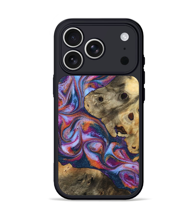 iPhone 17 Pro Wood Phone Case - Verdie (Blue, 798173)