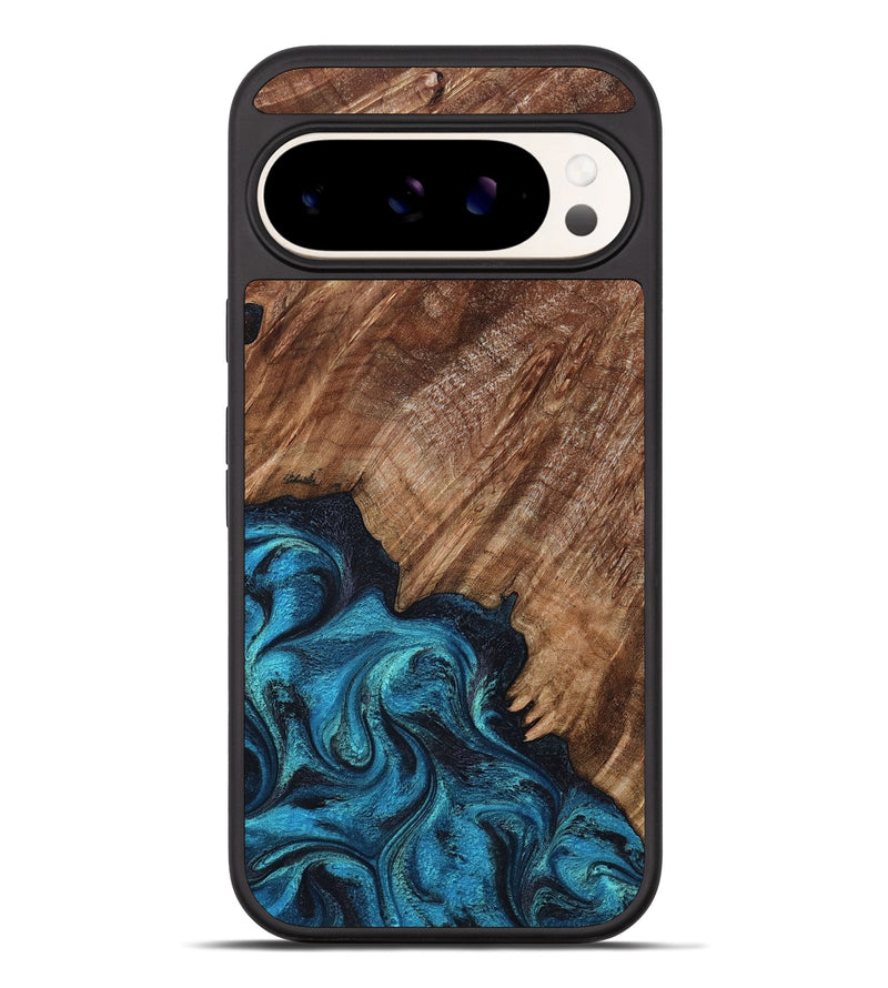 Pixel 10 Pro XL Wood Phone Case - Noelia (Blue, 798181)