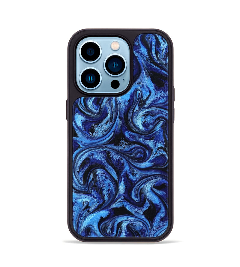 iPhone 14 Pro ResinArt Phone Case - Lisbeth (Blue, 798182)