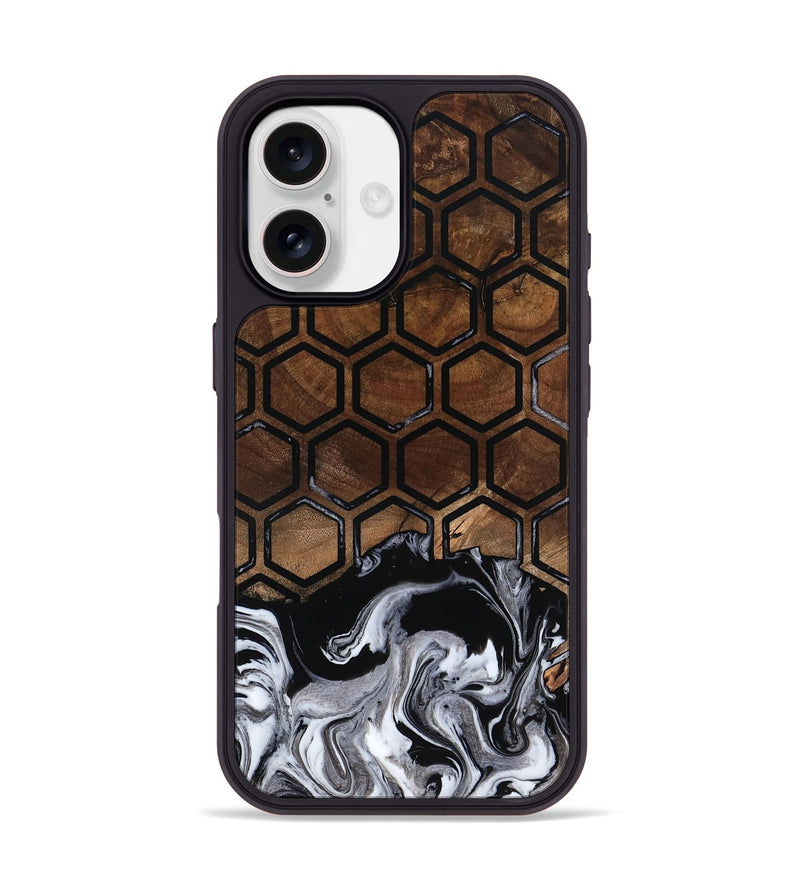 iPhone 17 Wood Phone Case - Garnett (Pattern, 798221)