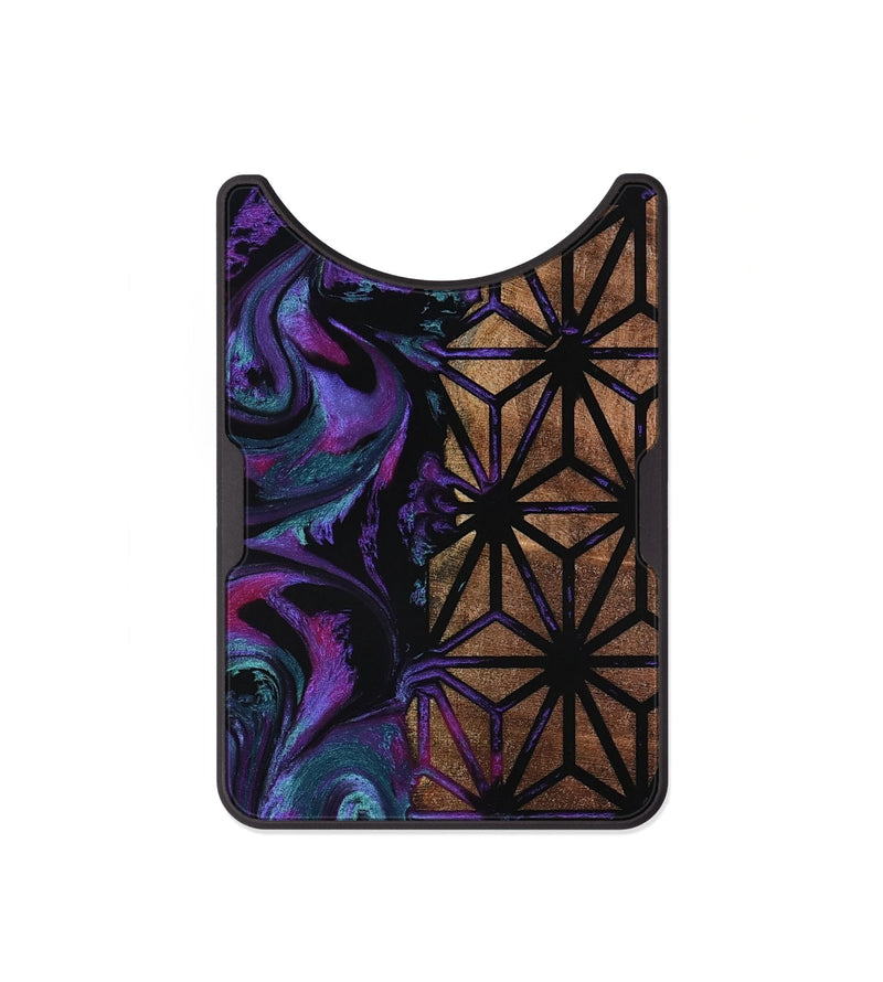 Alloy Wood Wallet - Jaiden (Pattern, 798224)
