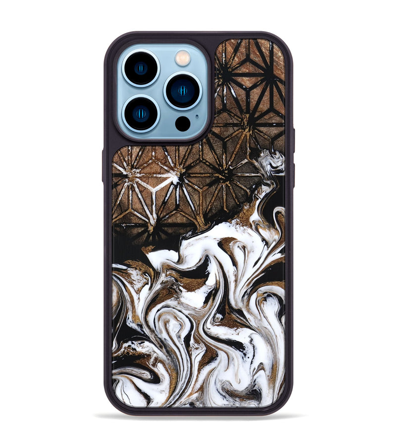 iPhone 14 Pro Max Wood Phone Case - Pearle (Pattern, 798229)