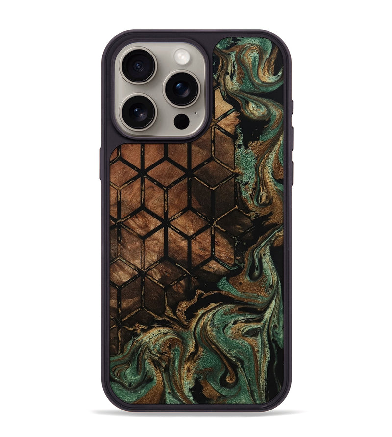 iPhone 15 Pro Max Wood Phone Case - Carli (Pattern, 798233)