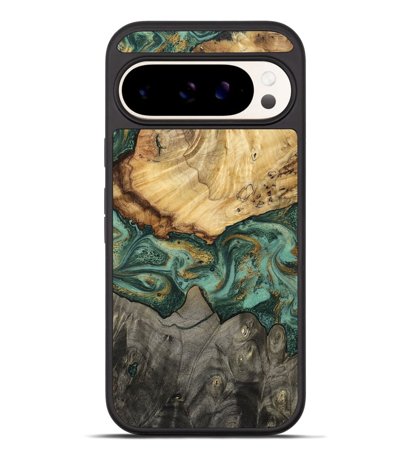 Pixel 10 Pro XL Wood Phone Case - Lavonne (Green, 798267)