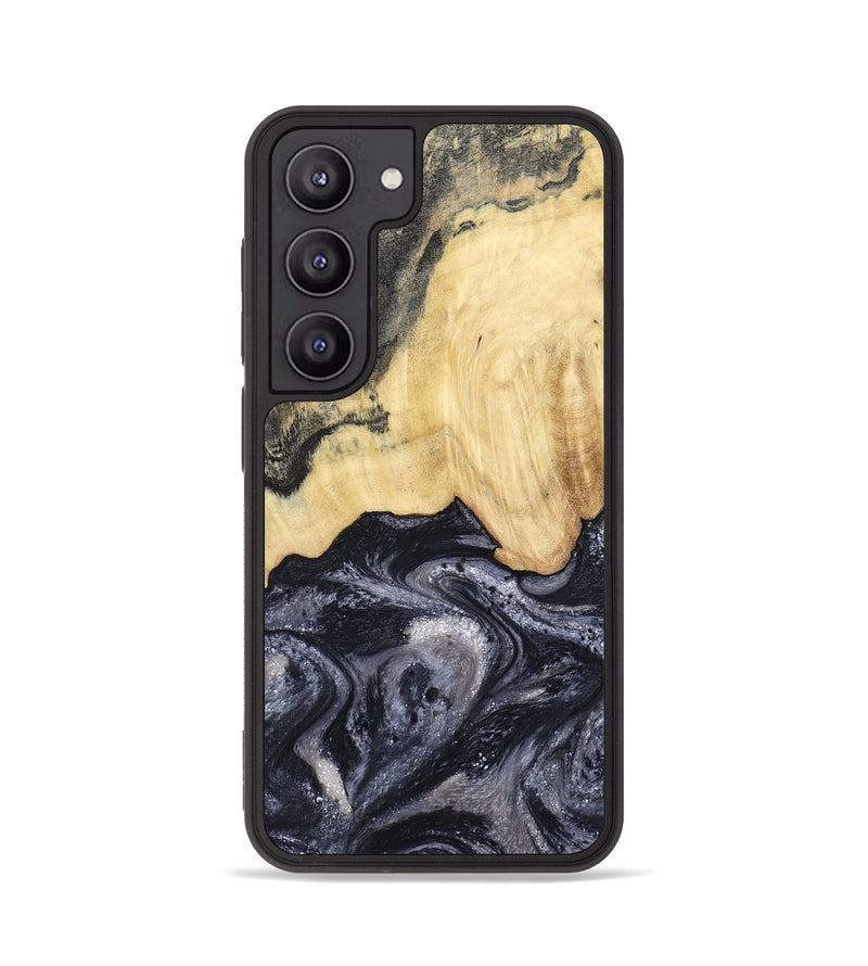 Galaxy S23 Wood Phone Case - Sloane (Black & White, 798282)