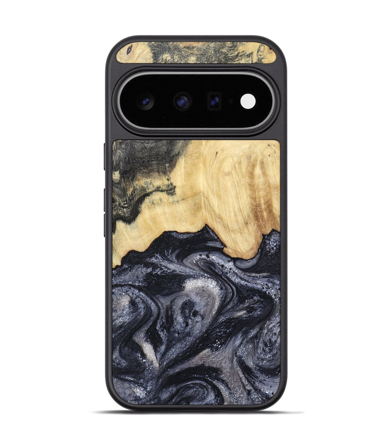 Pixel 11 Pro Wood Phone Case - Sloane (Black & White, 798282)