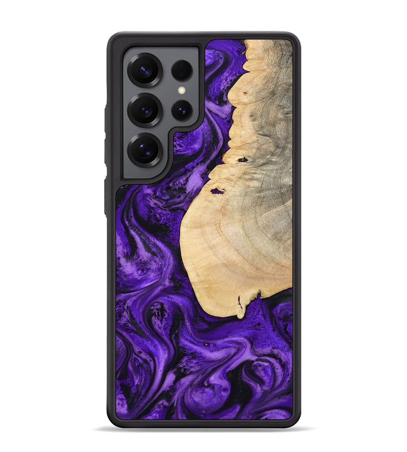 Galaxy S25 Ultra Wood Phone Case - Chace (Purple, 798298)