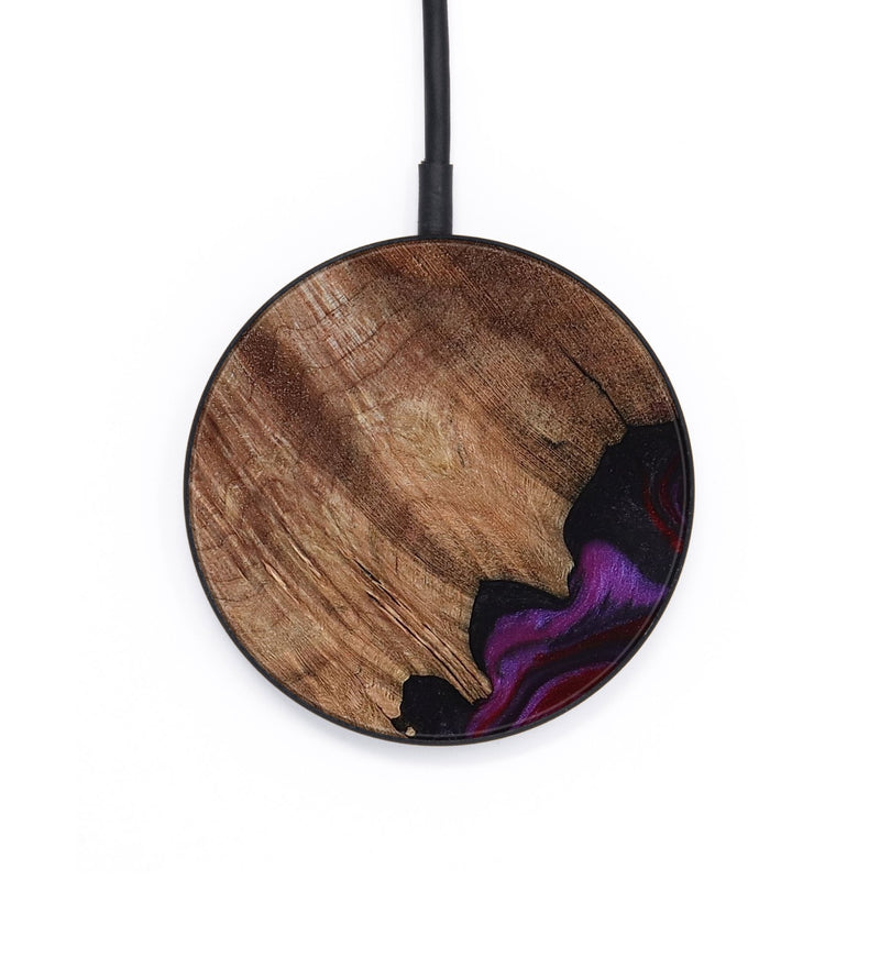 Circle Wood Wireless Charger - Hilary (Red, 798312)