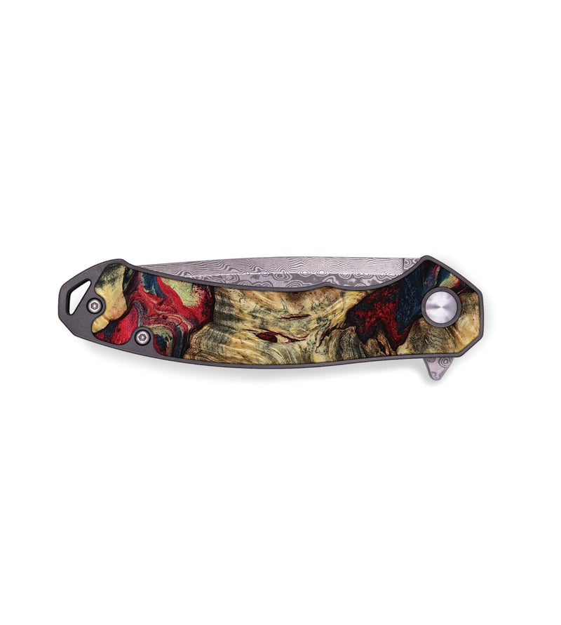EDC Wood Pocket Knife - Mikalah (Red, 798315)