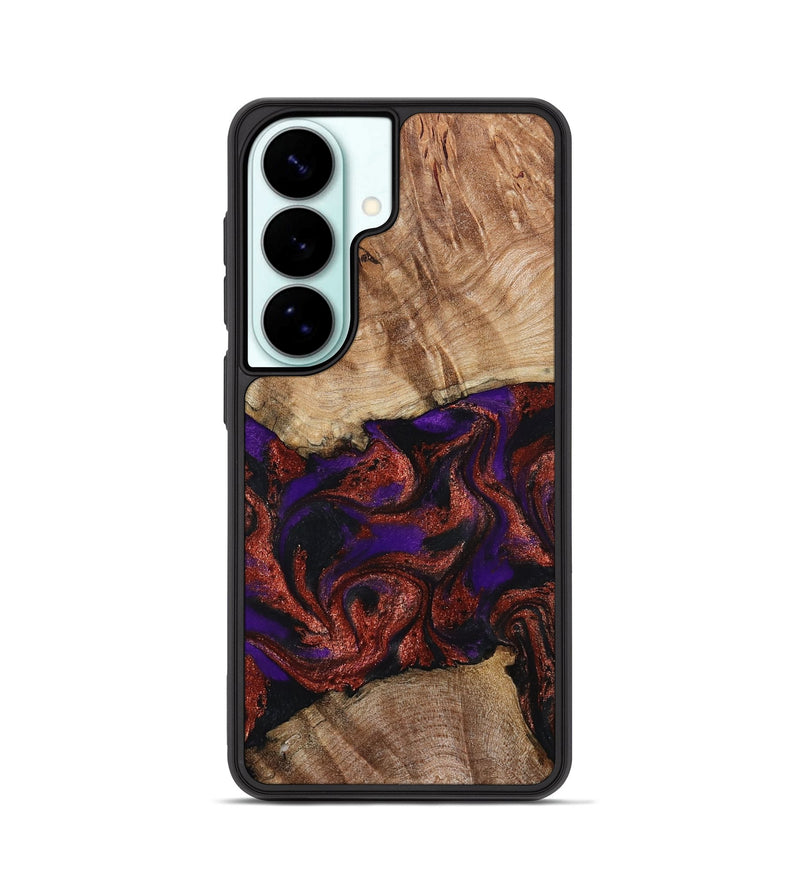 Galaxy S26 Wood Phone Case - Karie (Purple, 798323)