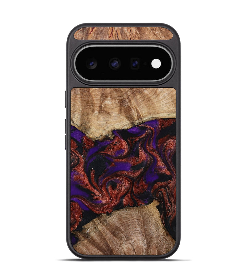 Pixel 11 Wood Phone Case - Karie (Purple, 798323)