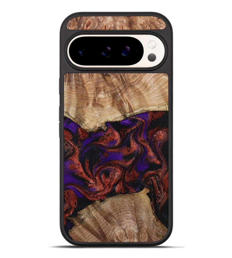 Pixel 9 Pro XL Wood Phone Case - Karie (Purple, 798323)