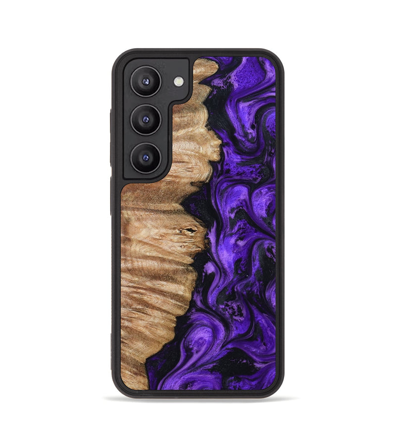 Galaxy S23 Wood Phone Case - Sherryl (Purple, 798329)