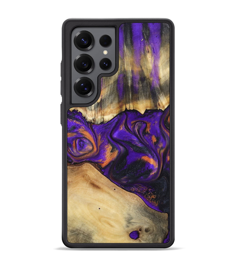 Galaxy S25 Ultra Wood Phone Case - Madisyn (Purple, 798330)
