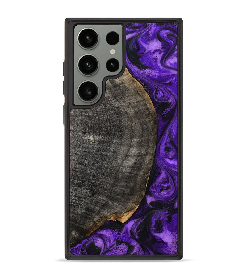 Galaxy S23 Ultra Wood Phone Case - Xyla (Purple, 798331)