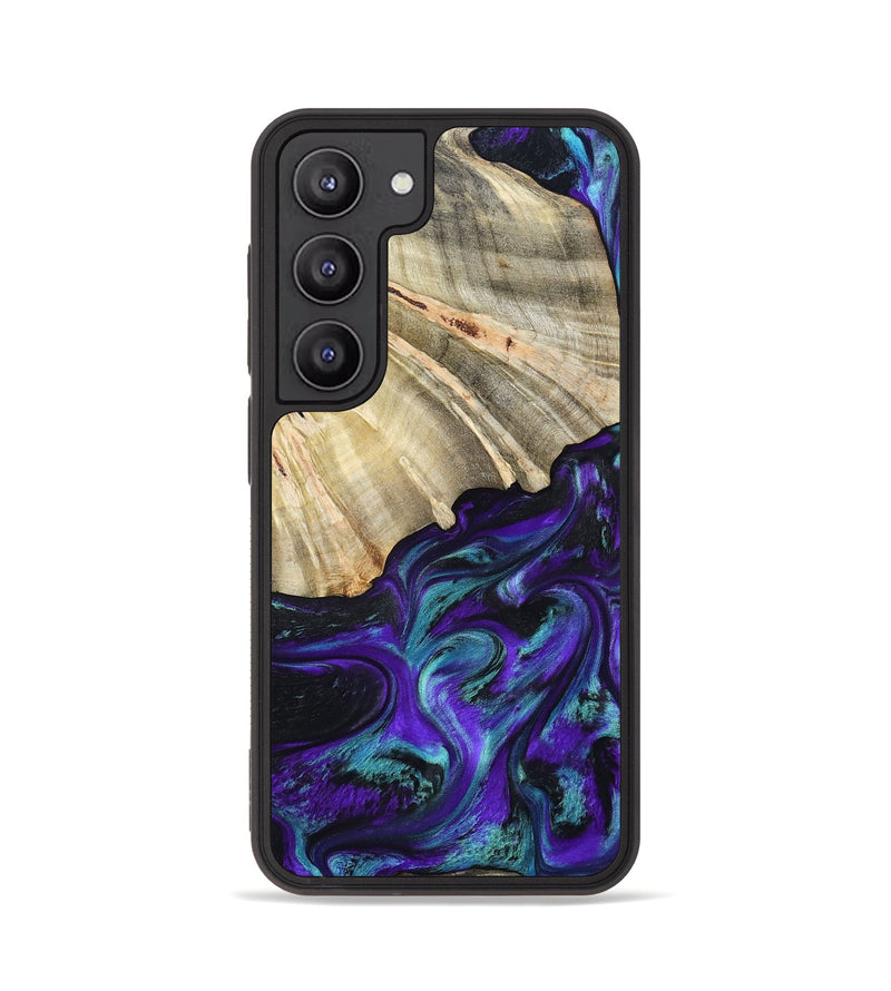Galaxy S23 Wood Phone Case - Lissie (Purple, 798333)