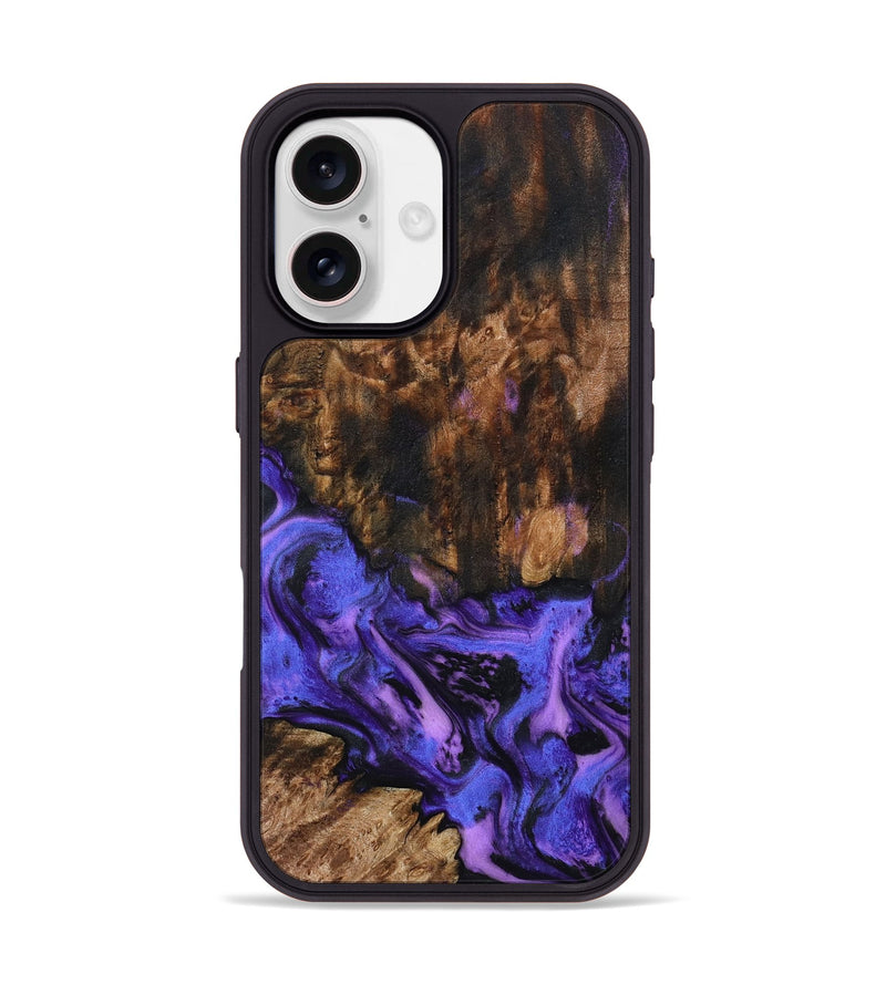 iPhone 17 Wood Phone Case - Glenda (Purple, 798334)