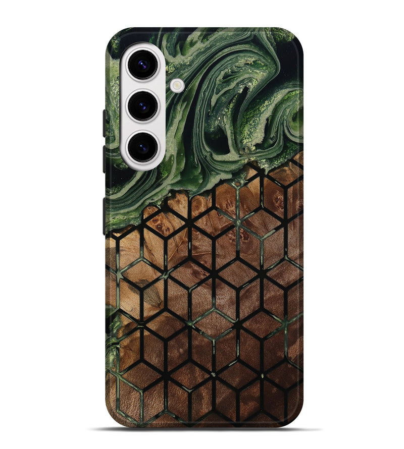 Galaxy S25 Plus Wood Live Edge Phone Case - Izan (Pattern, 798363)