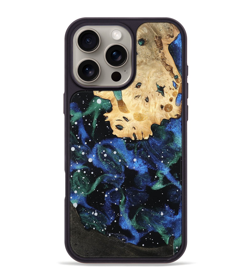 iPhone 16 Pro Max Wood Phone Case - Mariela (Cosmos, 798419)