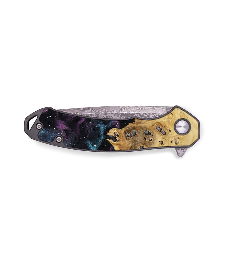 EDC Wood Pocket Knife - Leyla (Cosmos, 798425)