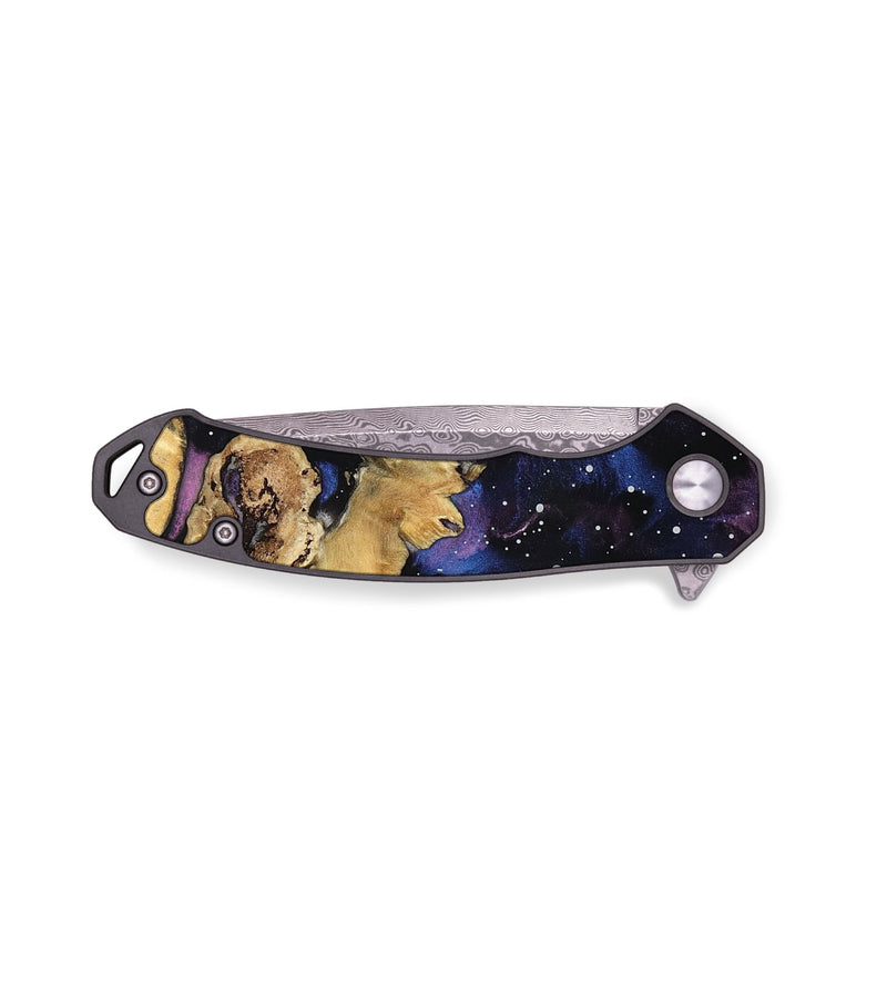 EDC Wood Pocket Knife - Laquita (Cosmos, 798491)