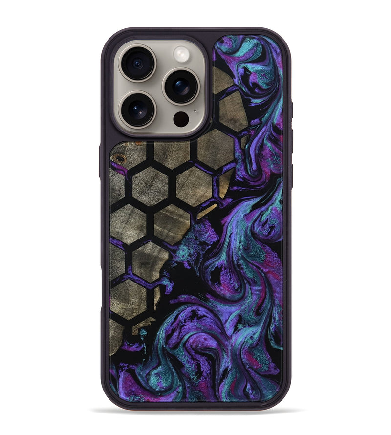 iPhone 16 Pro Max Wood Phone Case - Eugene (Pattern, 798629)
