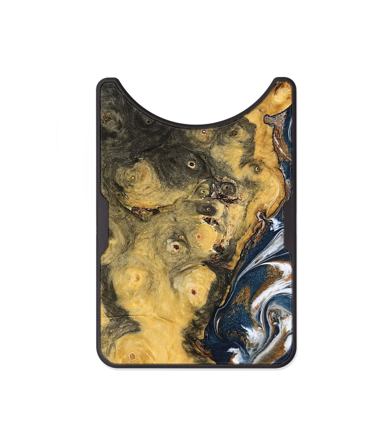 Alloy Wood Wallet - Ludwig (Teal & Gold, 798659)