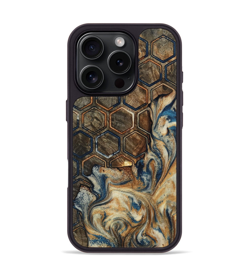 iPhone 16 Pro Wood Phone Case - Garland (Pattern, 798715)