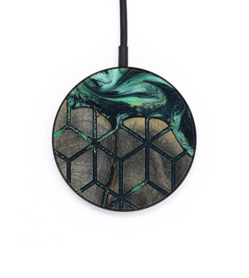 Circle Wood Wireless Charger - Colten (Pattern, 798725)