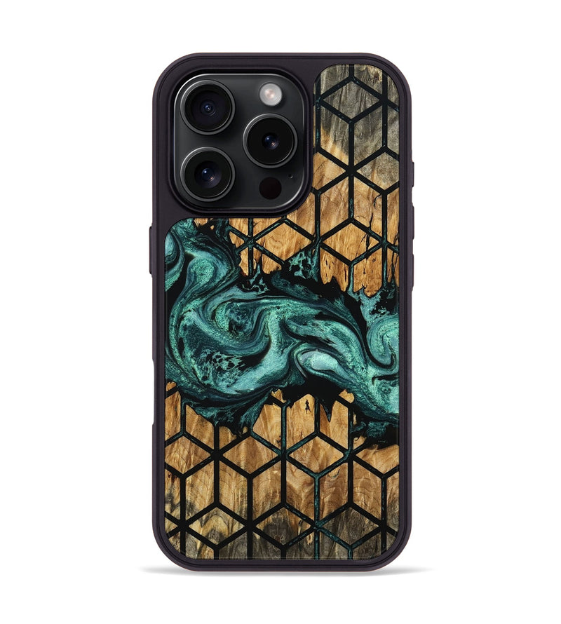 iPhone 16 Pro Wood Phone Case - Maurice (Pattern, 798743)