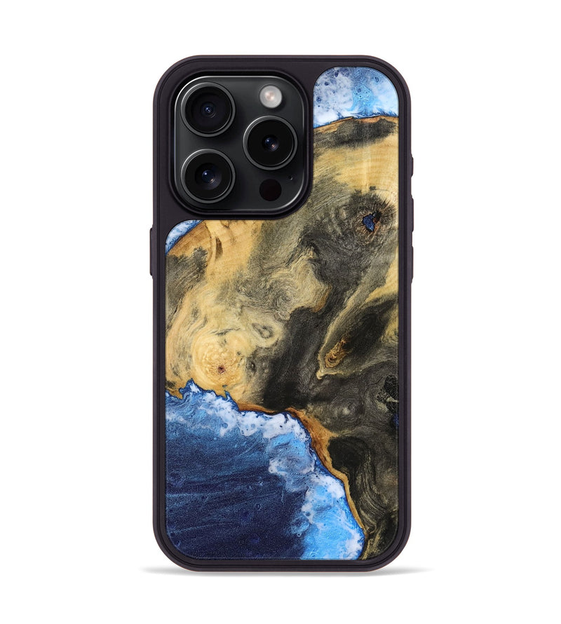 iPhone 15 Pro Wood Phone Case - Eda (Coastal, 798817)