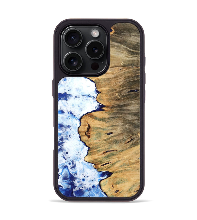 iPhone 16 Pro Wood Phone Case - Tamia (Coastal, 798822)