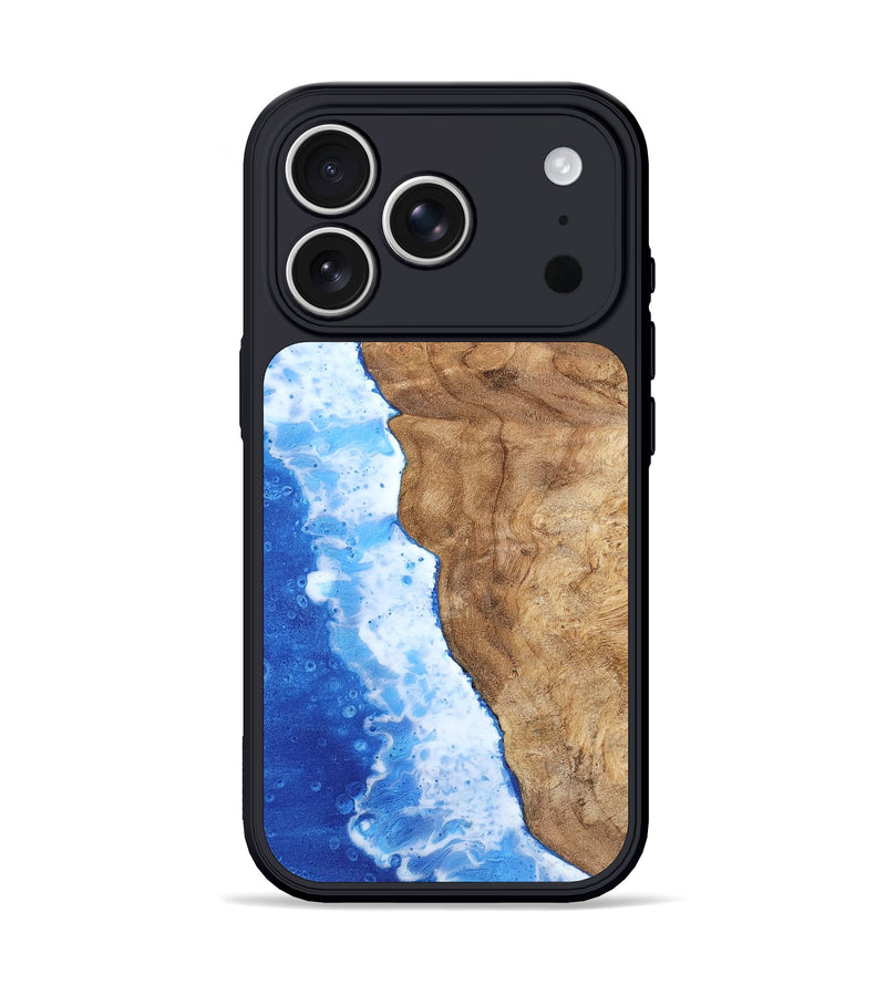 iPhone 17 Pro Wood Phone Case - Iris (Coastal, 798830)