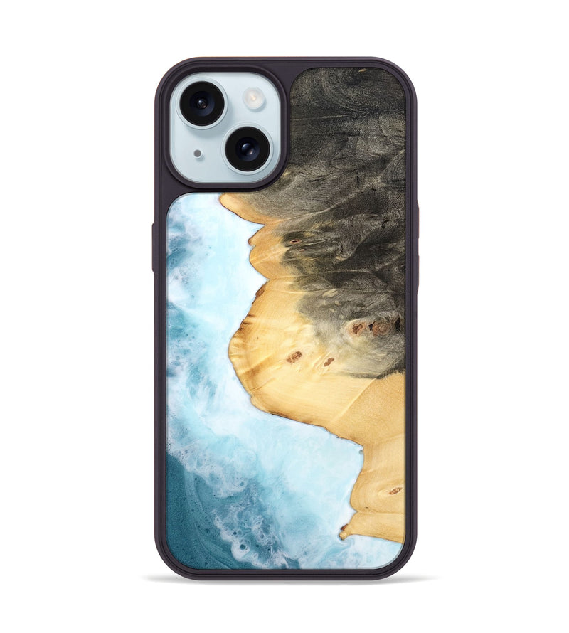 iPhone 15 Wood Phone Case - Oma (Coastal, 798847)