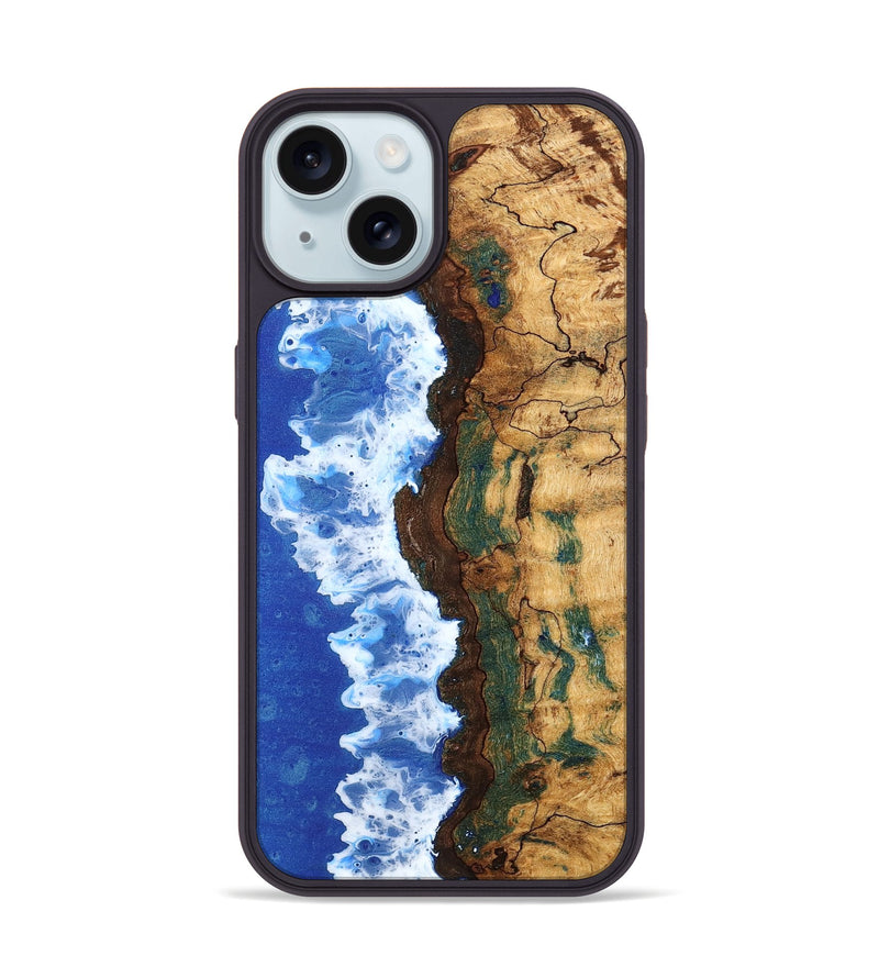 iPhone 15 Wood Phone Case - Yazmin (Coastal, 798873)