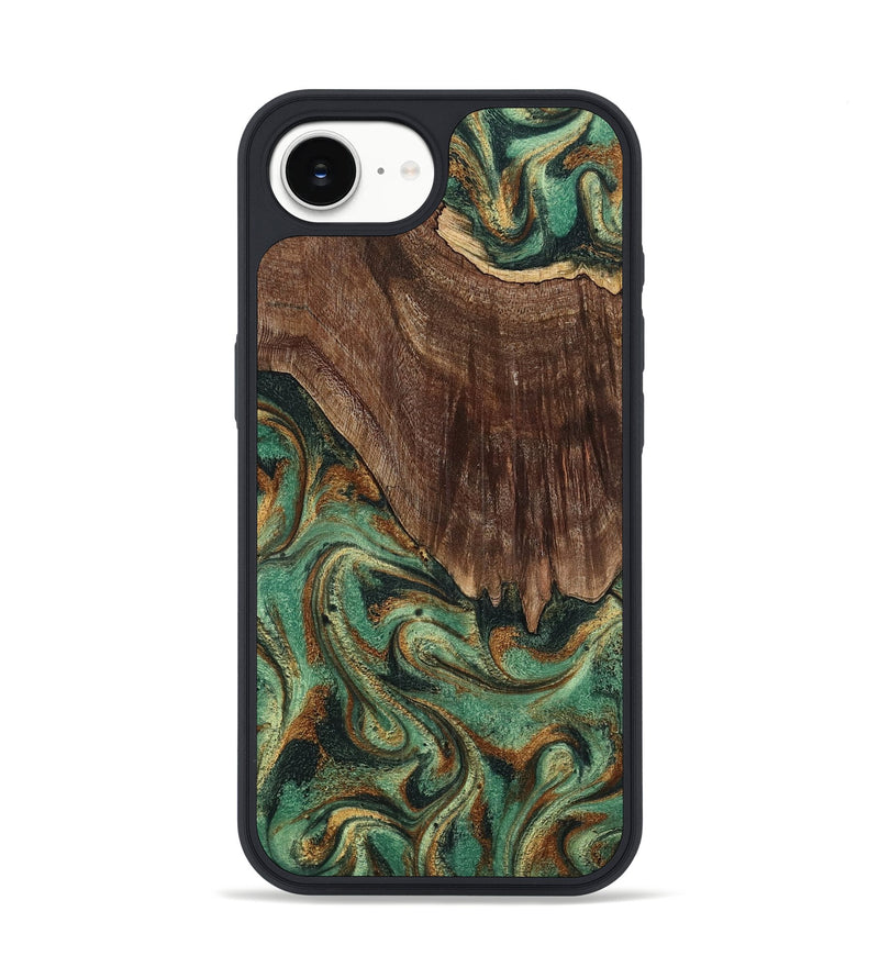 iPhone 16e Wood Phone Case - Claude (Green, 798936)
