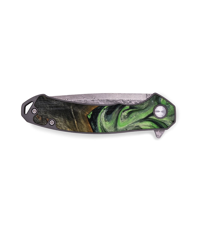 EDC Wood Pocket Knife - Joyce (Green, 798943)