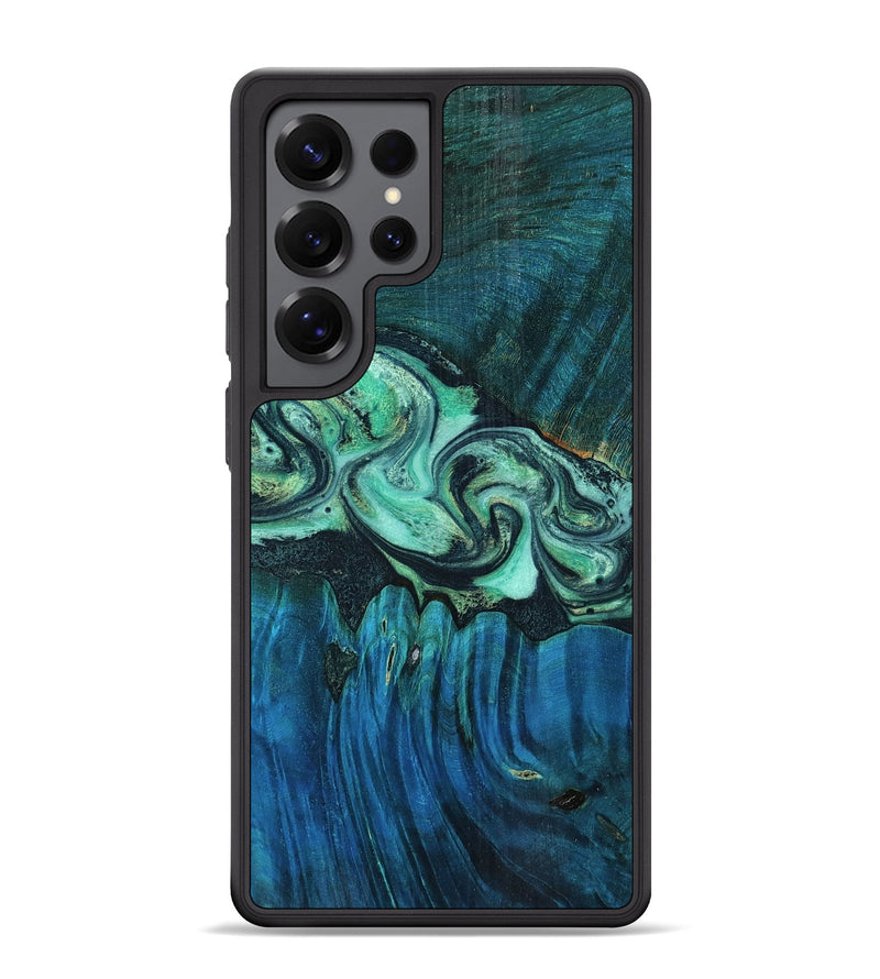 Galaxy S25 Ultra Wood Phone Case - Aron (Green, 798947)