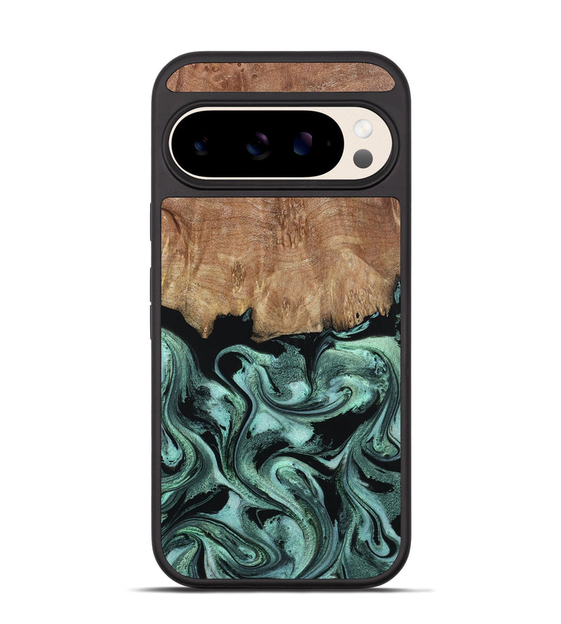 Pixel 10 Pro Wood Phone Case - Leone (Green, 798952)